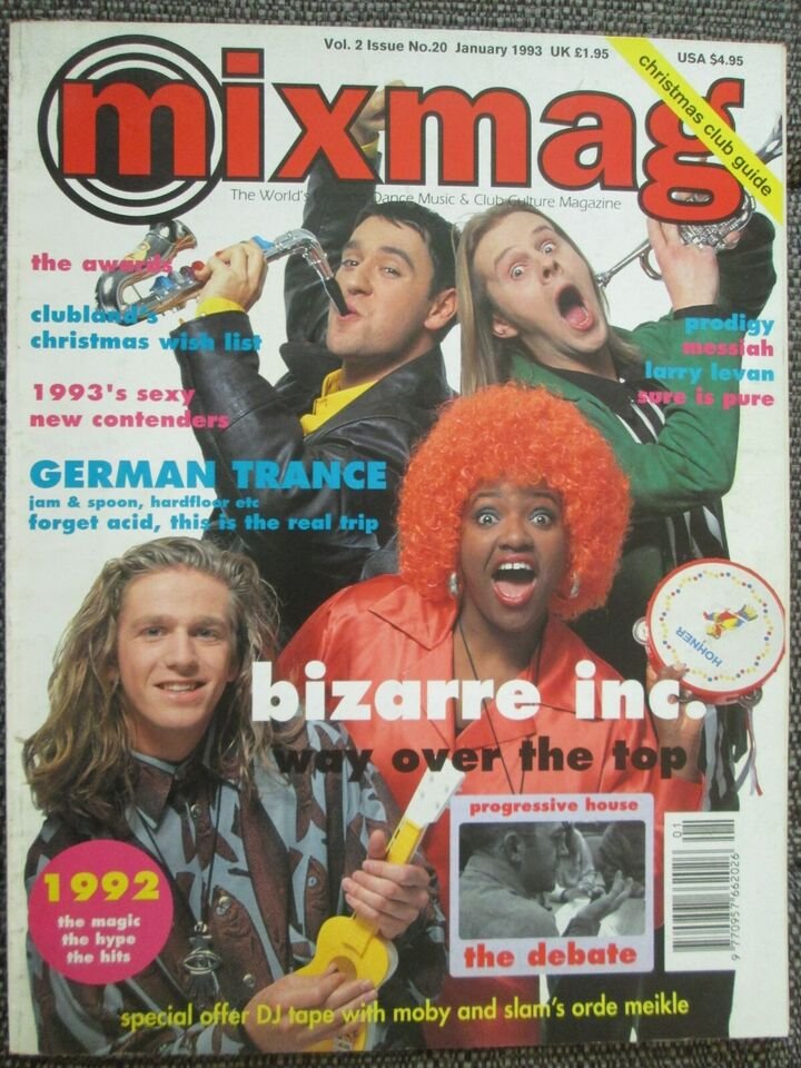 Mixmag Magazine / January 1993 - Bizarre Inc

#ILoveThe90s #1990s #80s90s #90s 

📸 ebay.com/itm/3347563739…