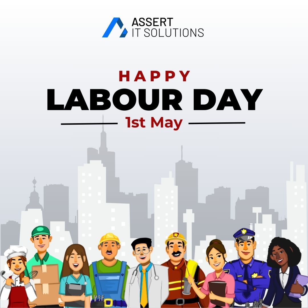 assert_it's tweet photo. Salute to the workers, the heroes of every day, Their strength and their sweat pave our way. For every bridge built, every road that’s laid, Happy International Labour Day!

#internationallabourday #softwaresolutions #assertit https://t.co/NqU2a3XLWY
