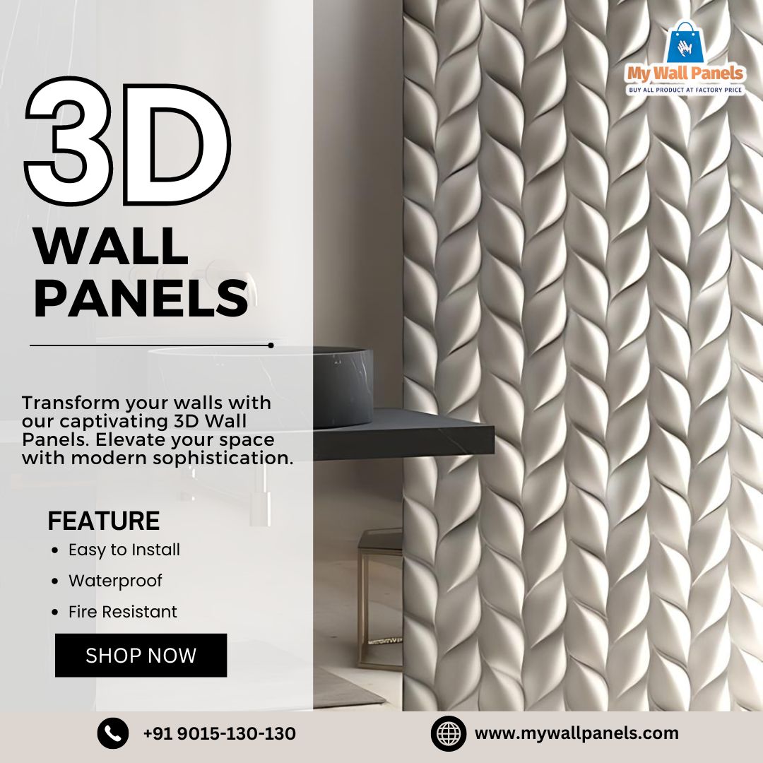 MyPanels's tweet photo. Experience dimension and style with our captivating 3D Wall Panels. Transform your space effortlessly. 🌟🖼️ #3DWallPanels #InteriorDesign https://t.co/fm0FSkibYK
