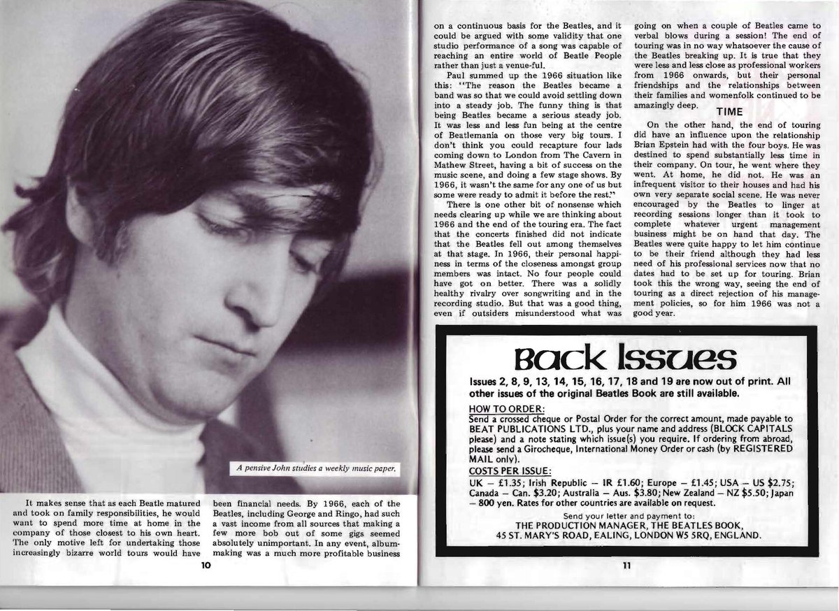 Beatles Monthly, Volume 118, February 1986. #beatles