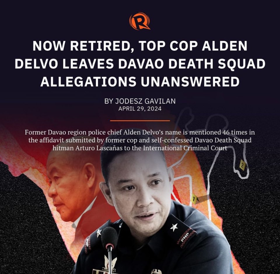 An “alleged” Davao City DDS cop retires… also, Quiboloy’s friend. @IntlCrimCourt @KarimKhanQC