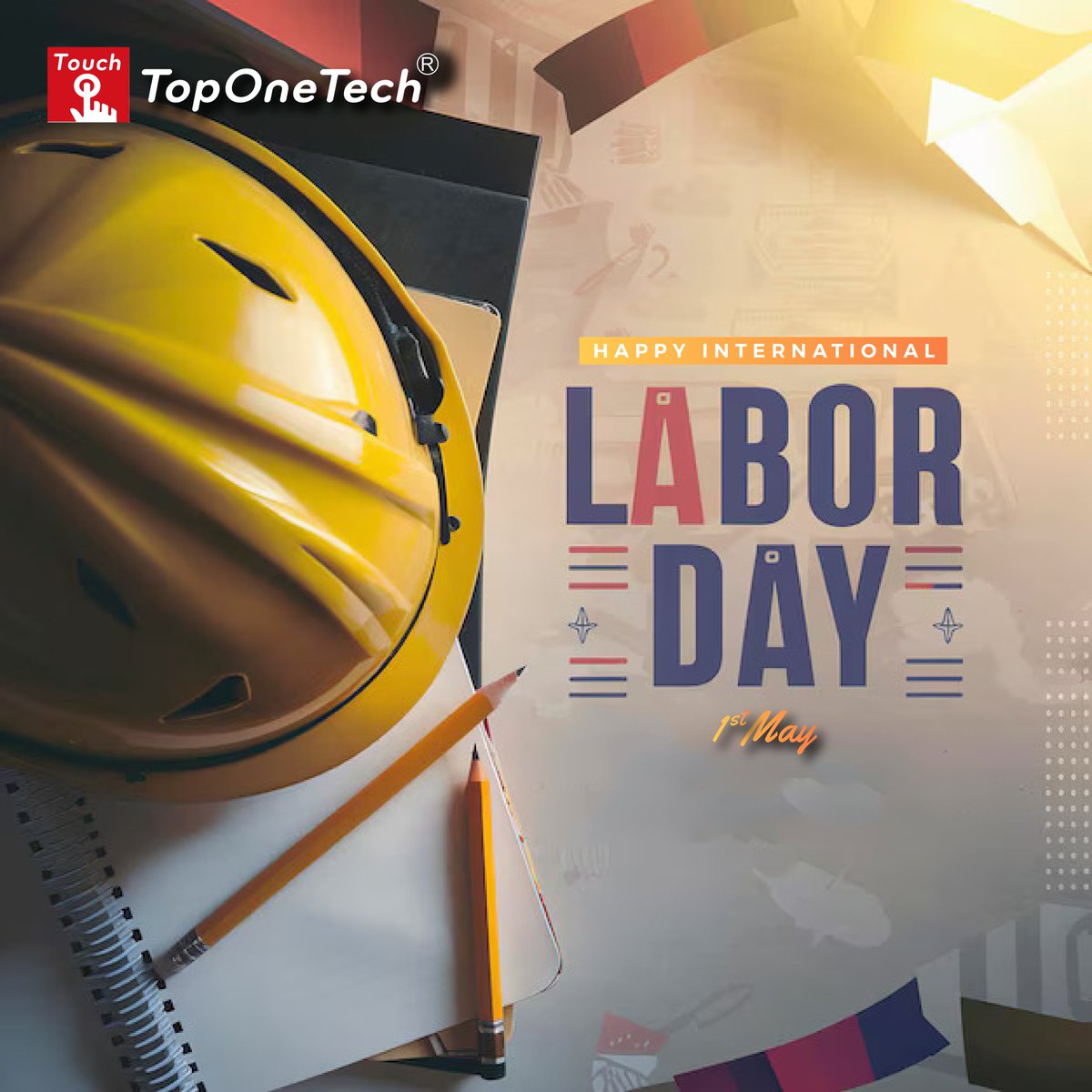 topone_tech's tweet image. [ENG]Wishing you a joyful Labor Day! Your hard work is the backbone of our society.
[ES]¡Les deseo un feliz Día del Trabajo! Su arduo trabajo es la columna vertebral de nuestra sociedad.
#TopOneTech #TopOneTechTouch #TopOneTechDisplay #LaborDay2024  #InternationalLaborDay