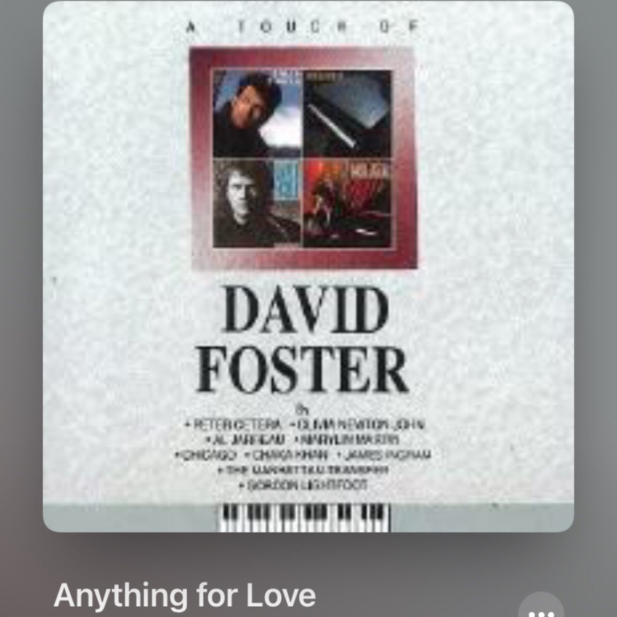 #Nowplaying 
Anything for Love - Gordon Lightfoot (A Touch of David Foster) 
#GordonLightfoot #SSW #folky #DavidFoster #デビフォス 
youtube.com/results?q=Anyt…