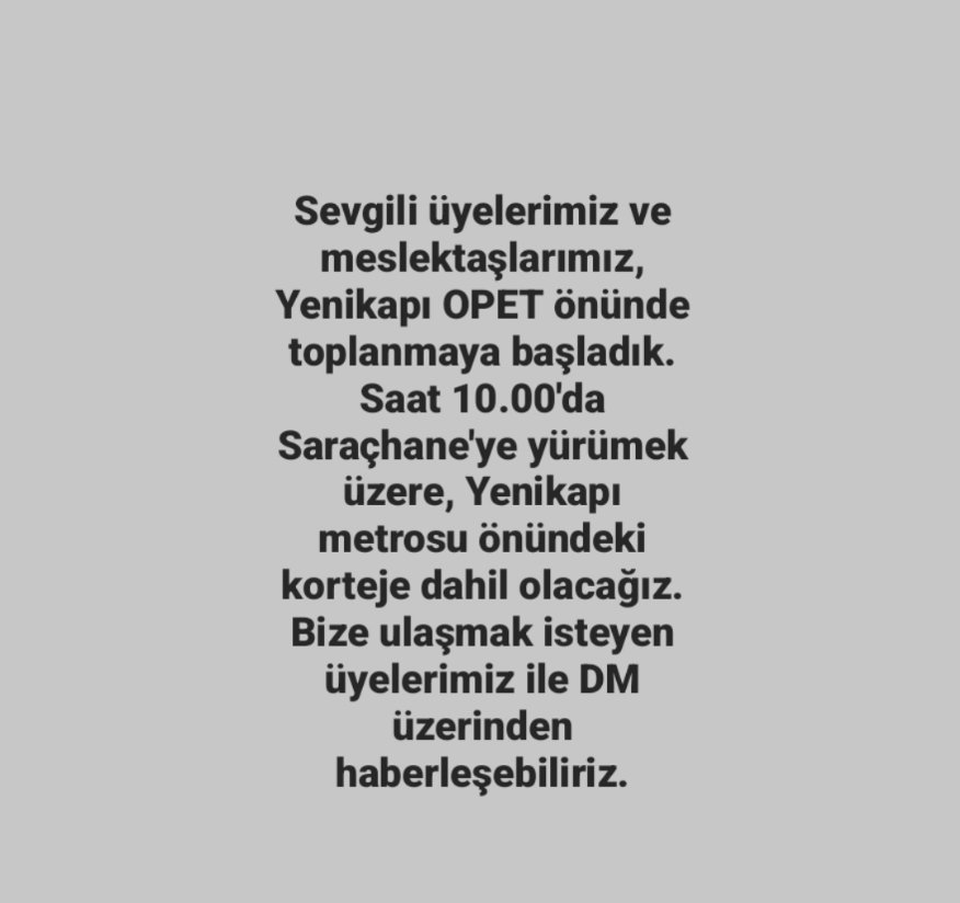 Üyelerimizin dikkatine. #OyuncularSendikası