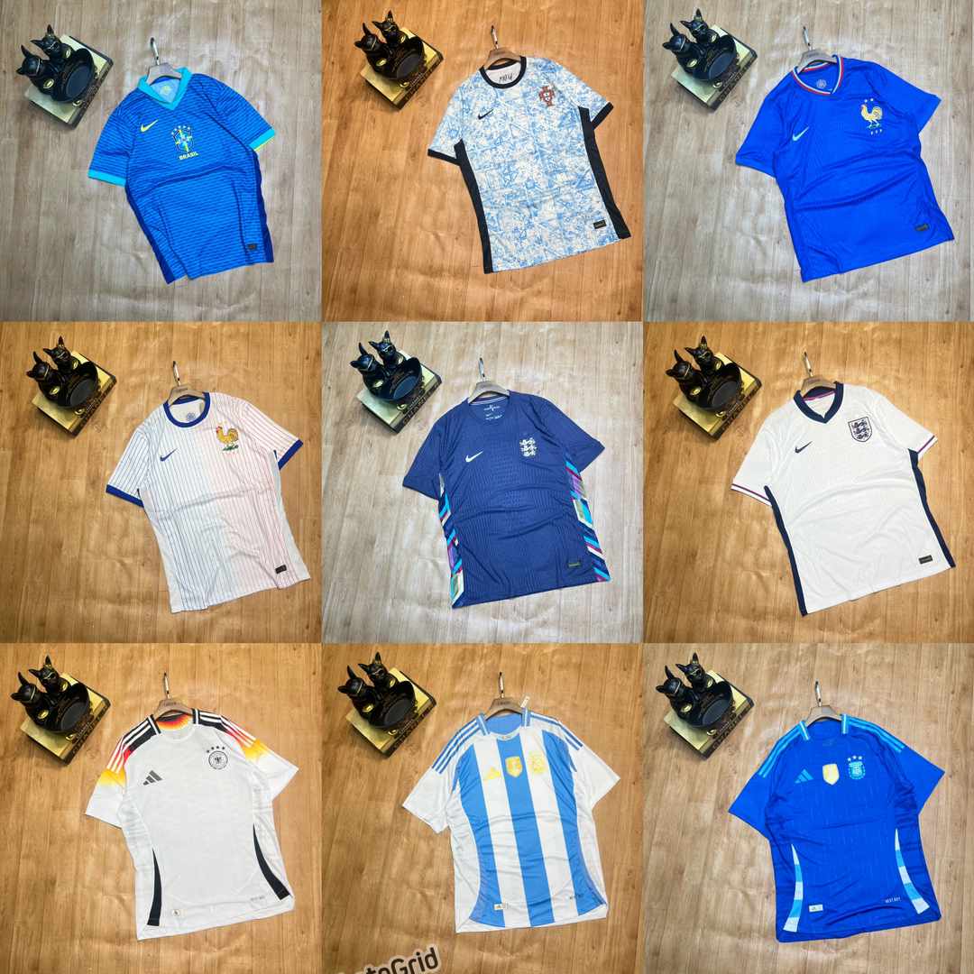 NEW ARRIVALS❗❗❗ Category : Country Jerseys PRICE; NGN 10,000 Fan's Edition NGN 20,000 Player's Edition NGN 4,000 Custom (Appropriate Fonts) SIZE: M - 2XL Doorstep delivery available Nationwide & Worldwide Payment validates all customized orders