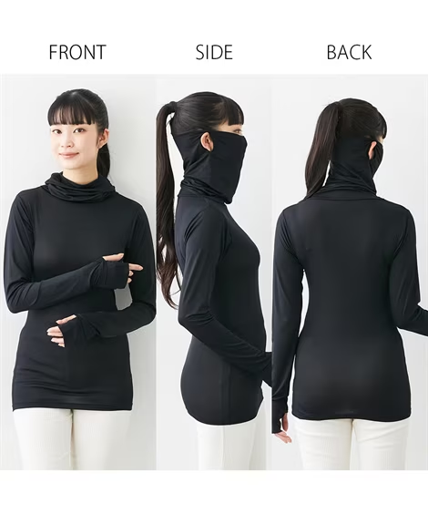 この商品の冷感度をどうしても確かめたくて、先日忍者服フル装備の下に