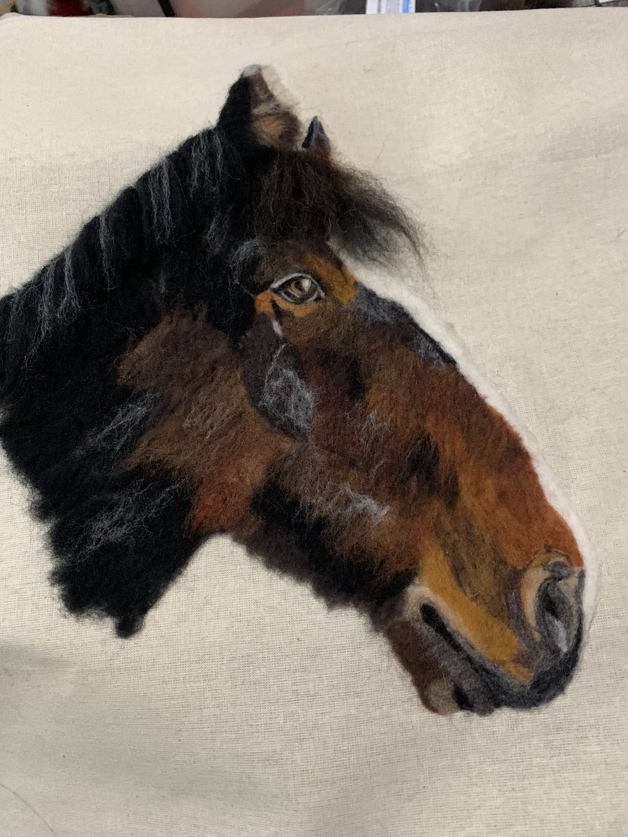 @MHHSBD #MHHSBD I don’t make any of my makes in great numbers in fact 99% are one offs! #needlefelting #woolart #unique #petporyraits #petreplicas