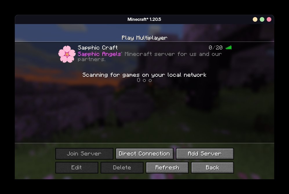 [march] 🌸 we love using Docker to host a Minecraft server
