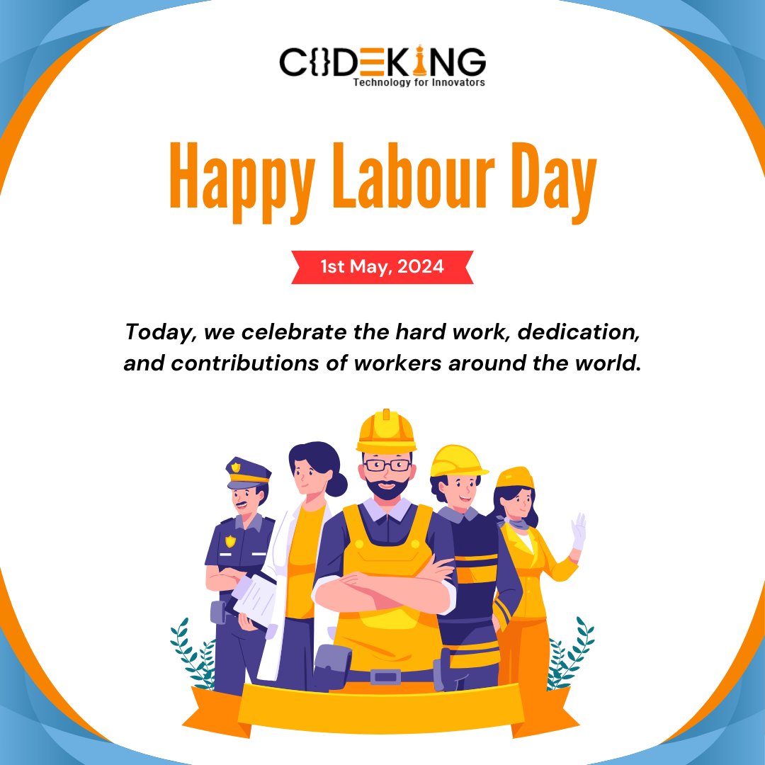 Happy Labour Day! 🎉 Celebrating hard work, dedication, and achievements. Take today to relax and appreciate all that you've accomplished. 💼 . #labourday #labourday2024 #labourdayweekend #InternationalLabourDay #LabourRights #1stMay #workersday #workersrights #workers #codeking