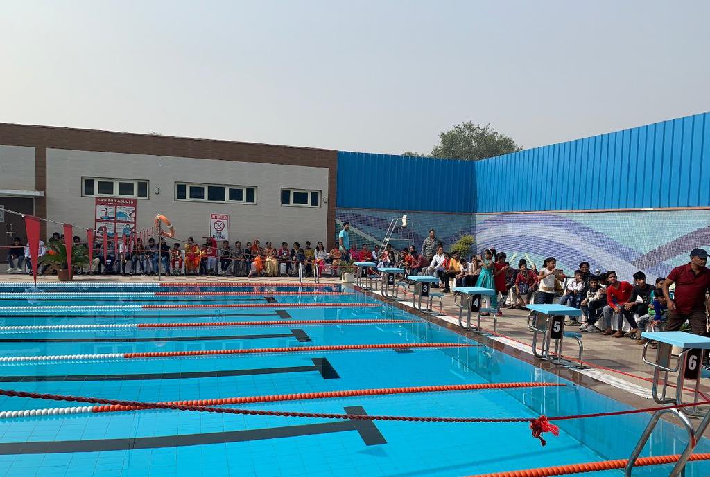 Pic 1- swimming pool in Uganda's school.
Pic 2- swimming pool in Delhi school.
#FeelingProud