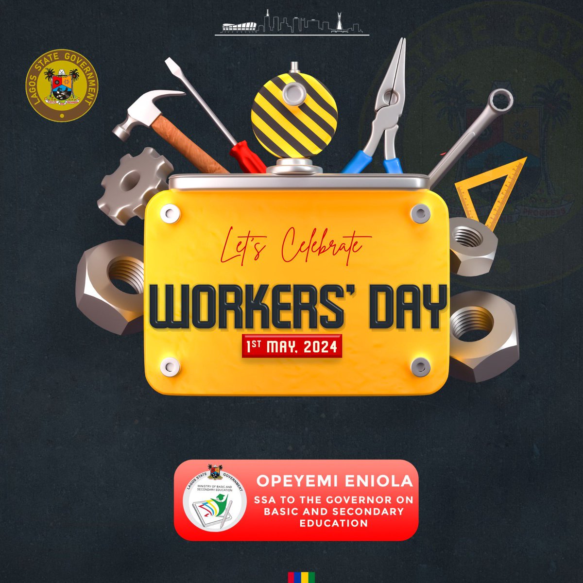 On this special day, we salute all workers, & especially our teachers and non-teaching staff, for their unwavering dedication & commitment to their jobs. Your hard work, perseverance, & passion do not go unnoticed, and we are grateful for everything you do. Happy #Workers’ day!