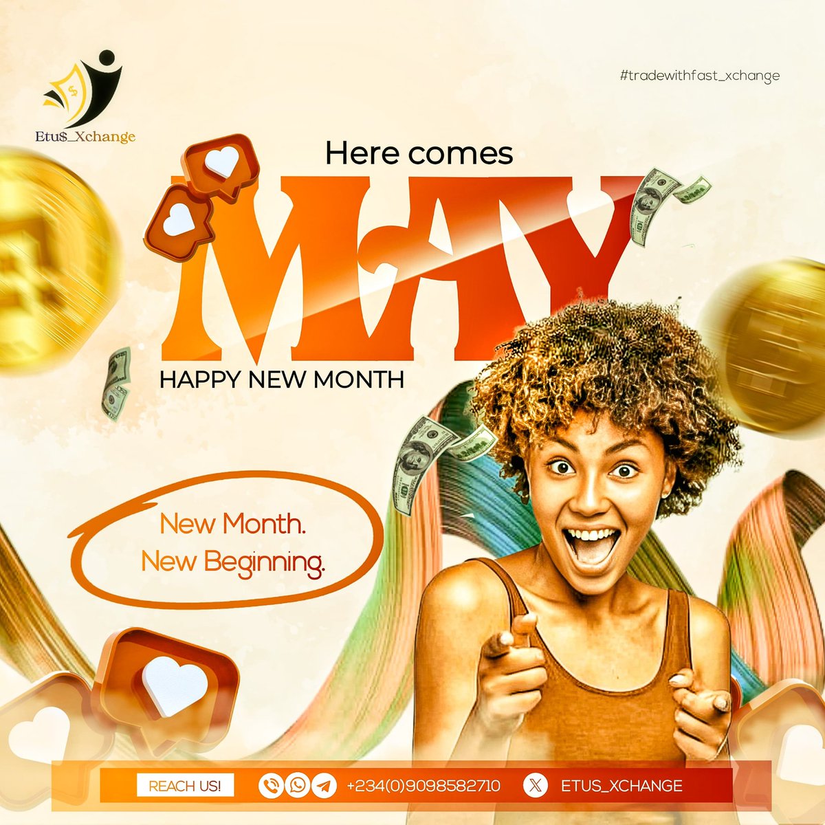 This month will be filled with abundance good vibes, happiness, prosperity, blessings, growth, peace and love. Good Morning & Happy New Month My People. Active for all your Digital Assets deals! 💯