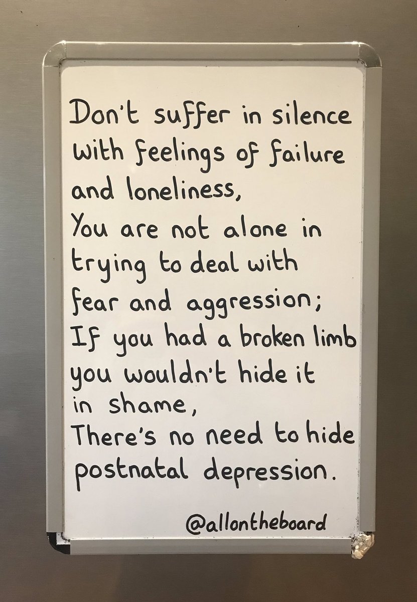 It’s World Maternal Mental Health Day. Please don’t suffer in silence today or on any other day. You are not alone. #WorldMaternalMentalHealthDay #MaternalMentalHealth