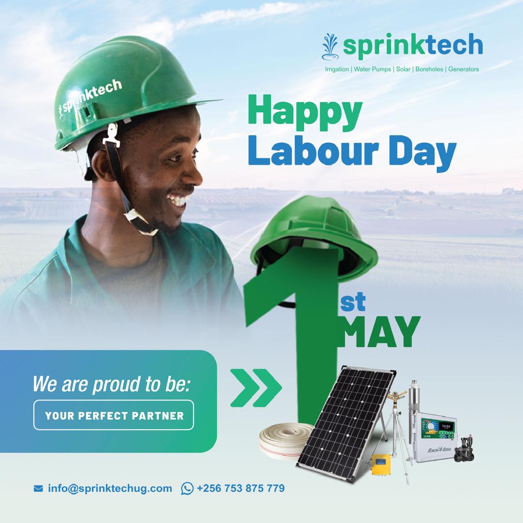 Happy Labour Day @sprinktech, we're honored to celebrate this special day with our amazing customers who have been the backbone of our success journey.Visit us at lnkd.in/d7xPMbqb to learn more and join the Sprinktech family.#LabourDay #CelebratingHardwork #farming #green