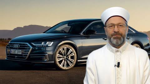 Audi A8 ile gündeme gelen Diyanet İşleri Başkanlığı’nın envanterinde, kiralık araçlar hariç 408 taşıt bulunduğu belirlendi. (Birgün)