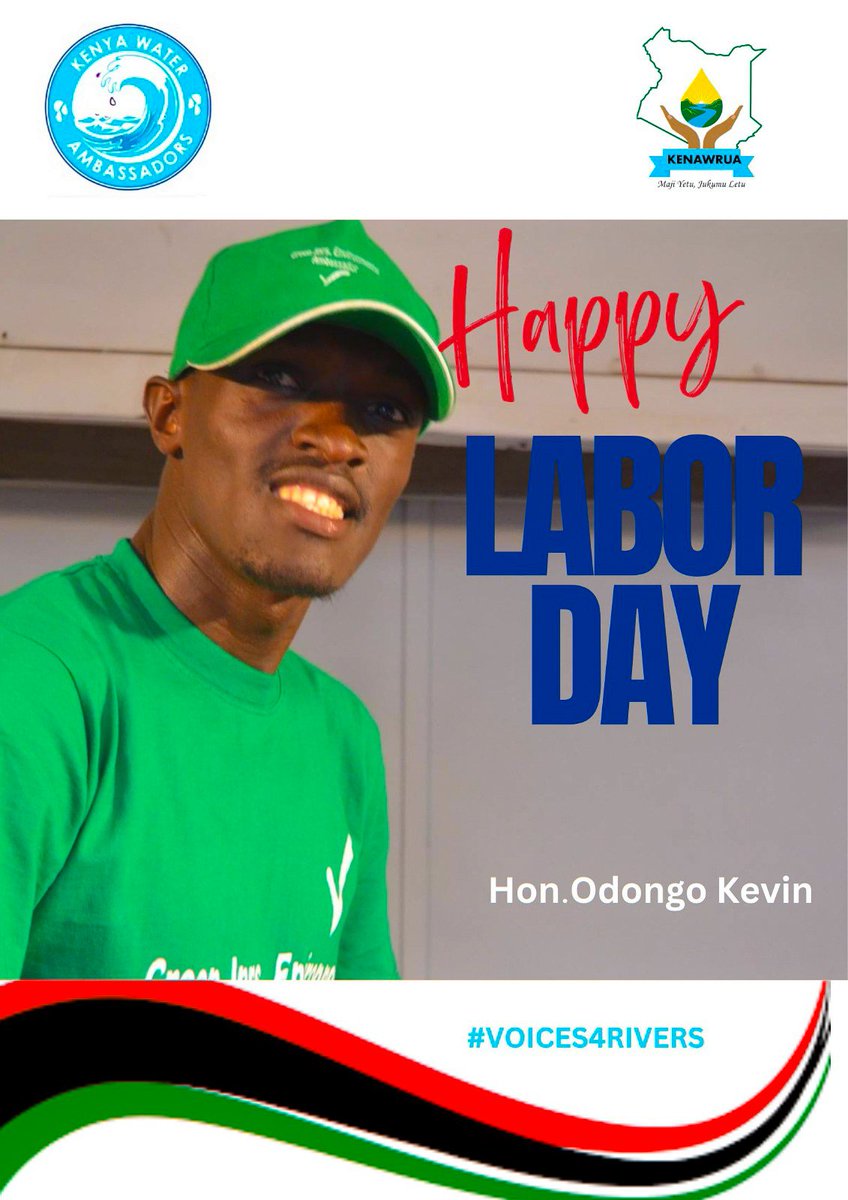 Happy labor day to all dedicated workers who make sure we have an industrious nation.to the floods victims we are together as one.#LaborDay @CCNairobi @Kenya_WaterAmb @KeWruas