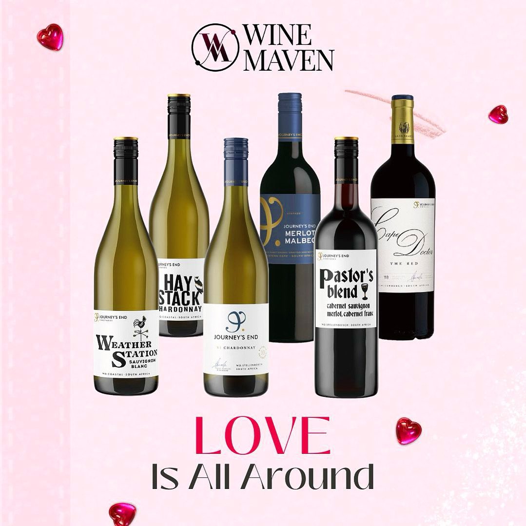 Celebrate love with our curated 6-wine bundle from Journey’s End, featuring a range of white and red wine perfect for romantic evenings and special occasions.💕 Click below or in the bio to order now: winemaven.io/shop/love-is-a… #winemaven #winelover #wineproducts #onlineshop