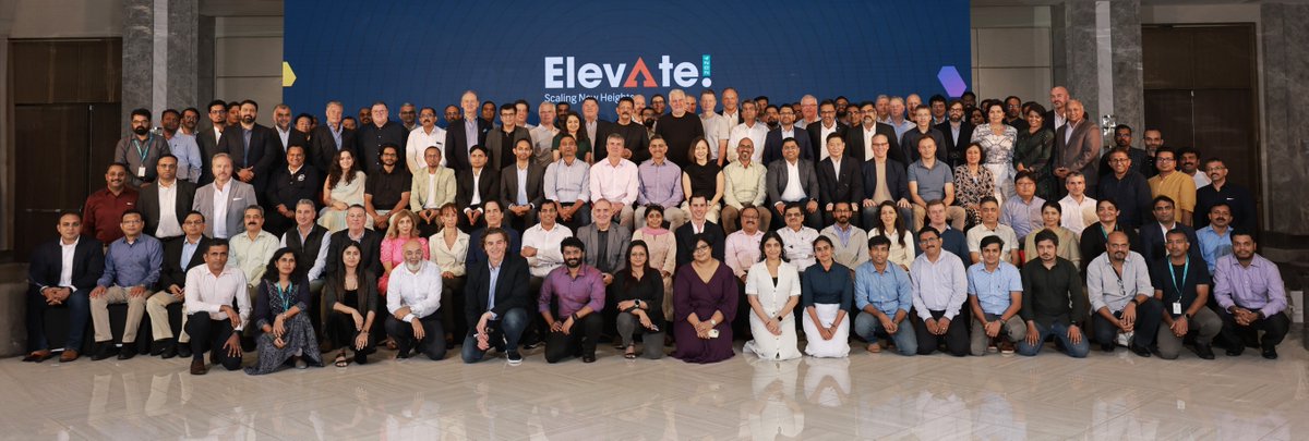 Colleagues from across the globe recently gathered in Trivandrum, India for 'Elevate', our annual sales and marketing conference. It was a chance to hear the latest business updates from senior leaders, meet new joiners, and network on the sidelines. Thanks to all for attending.