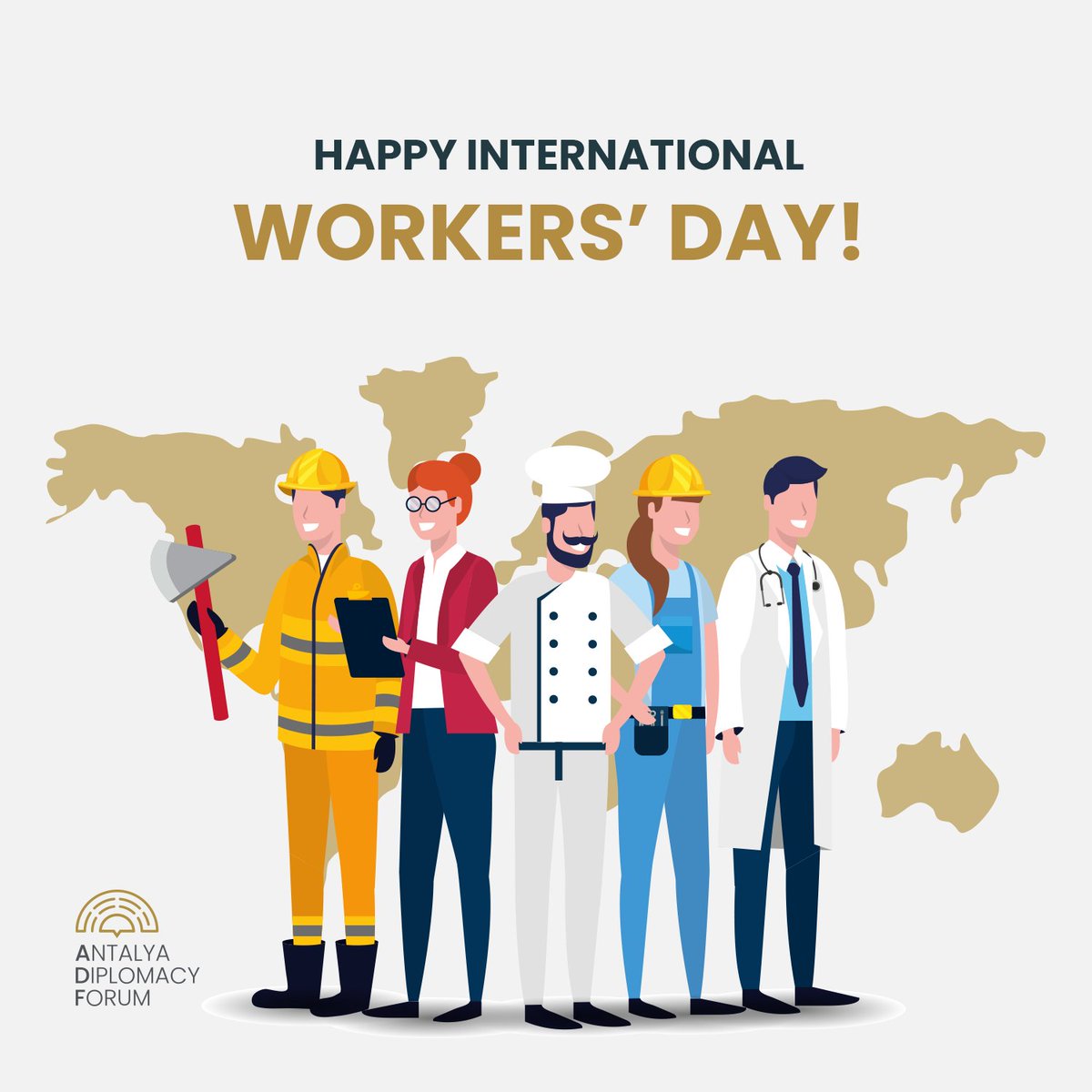 Daha güzel bir dünya için çalışan tüm emekçilerin, #1Mayıs Emek ve Dayanışma Günü kutlu olsun! Happy #1May Happy International Workers' Day to all workers who work for a better world! #İşçiBayramı #WorkersDay