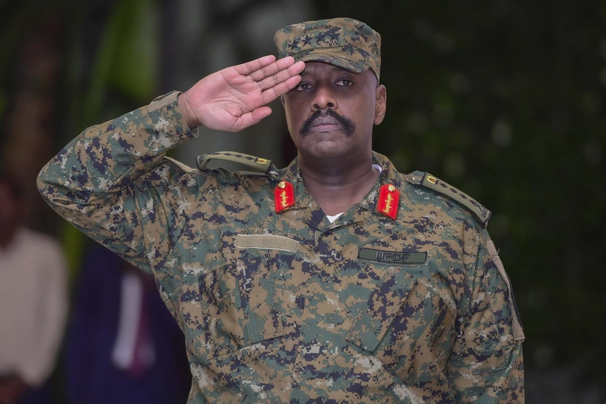 General Muhoozi said that he has been fortunate enough to have two families in life, one is my family and the second one is the UPDF