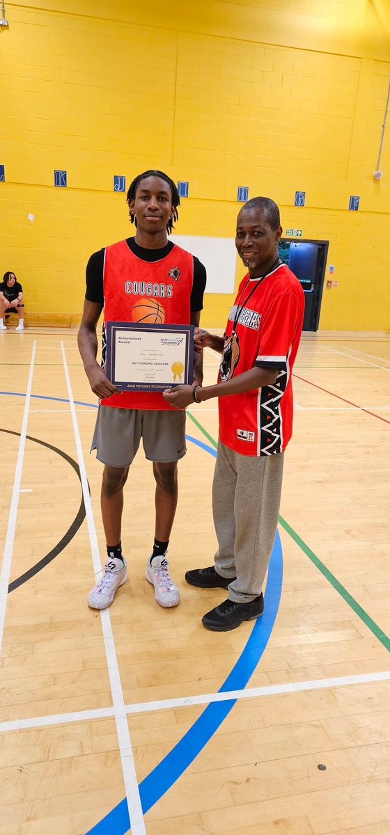 Croydoncougars's tweet image. Congratulations to our @JPFoundation award winners for past 3 months khalil, Swaye and Liam. All have shown a fantastic attitude this season worked hard in sessions, and steadily improved their games. Well done to all 3 winners.