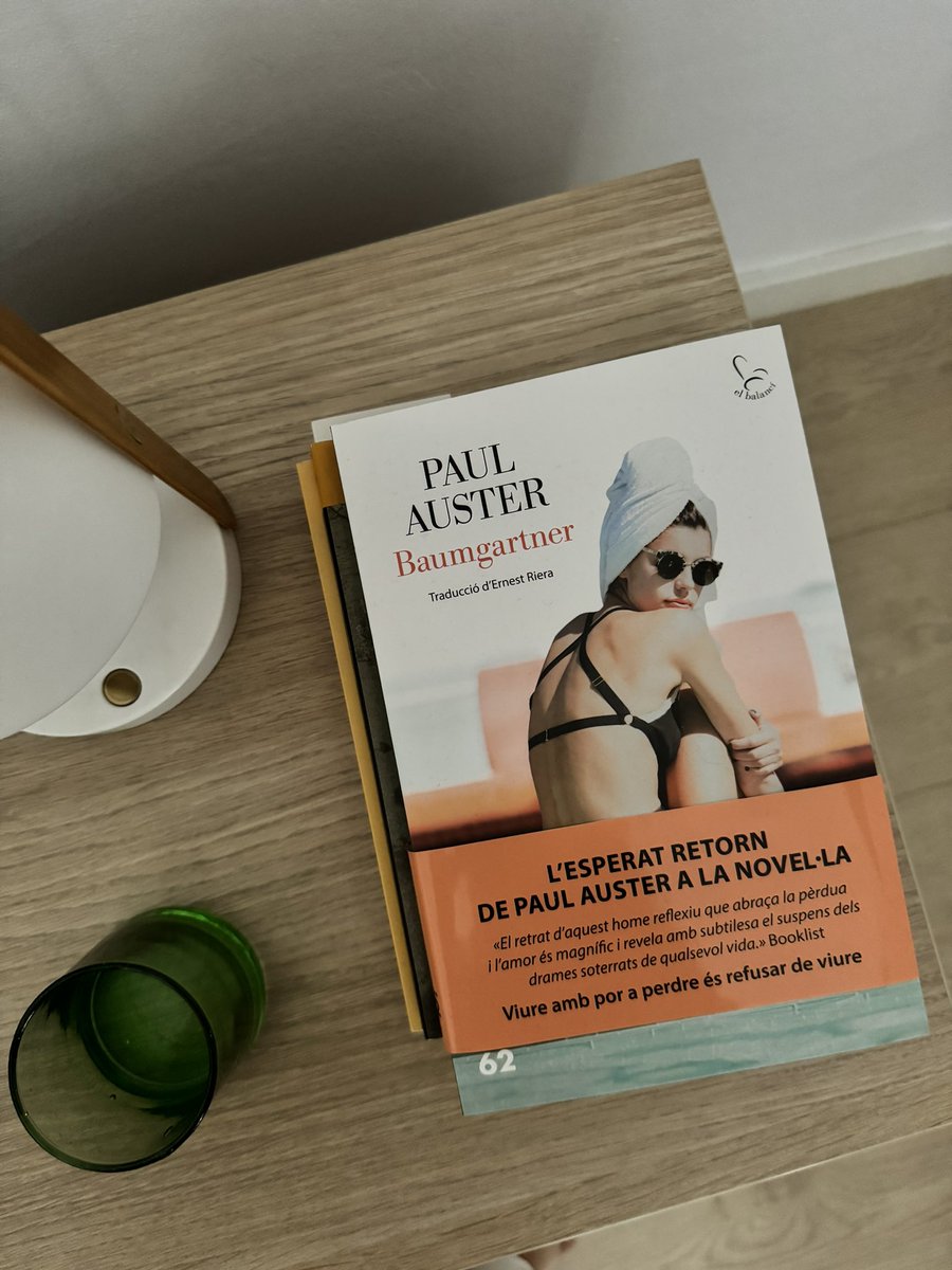 “La vida és perillosa, i ens pot passar qualsevol cosa en qualsevol moment”

Paul Auster 💔