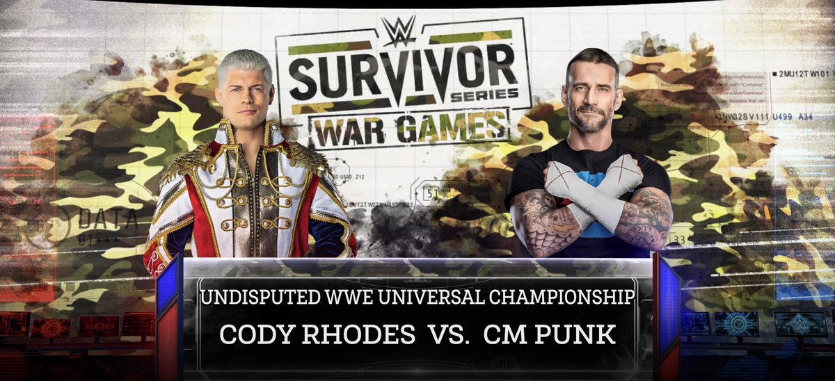 Omega made a match for “The American Nightmare” Cody Rhodes and Omega chose his opponent for #SurvivorSeries #WarGames and it’s CM PUNK!!! Saturday, May 11, 2024