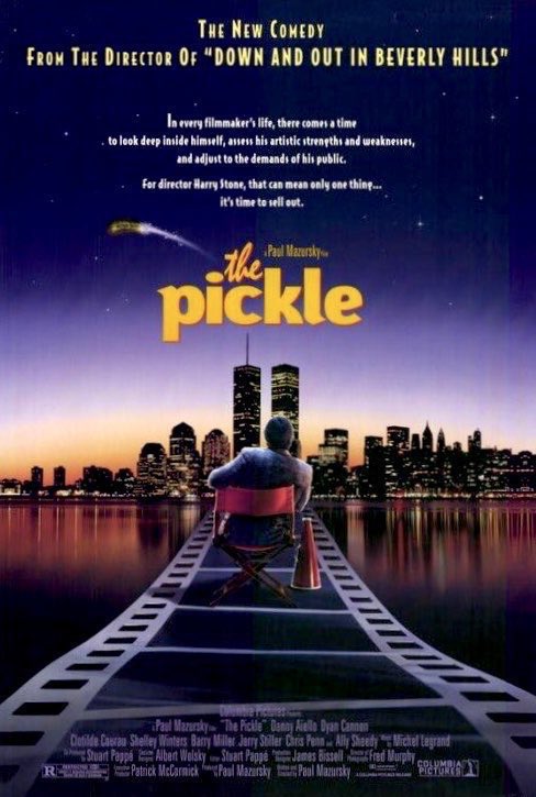 🎬MOVIE HISTORY: 31 years ago today, April 30, 1993, the movie 'The Pickle' opened in theaters!

#DannyAiello #DyanCannon #ClotildeCourau #ShelleyWinters #BarryMiller #JerryStiller #ChrisPenn #LittleRichard #StephenTobolowsky #AllySheedy #SpaldingGray #PaulMazursky