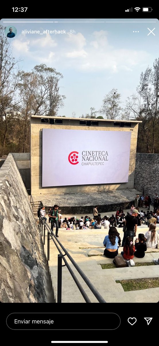 Me entusiasma un chingo la nueva Cineteca en Chapultepec.