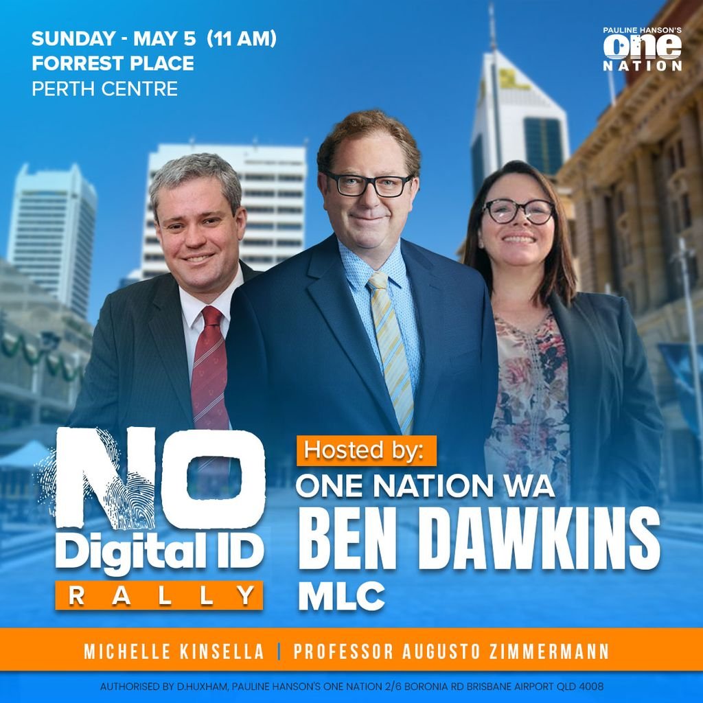 If you care about freedom and democracy please come and show your opposition to Government over-reach! #wapol @OneNationAus @PaulineHansonOz