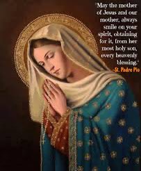 Our devotions to Mary begin throughout the month of May