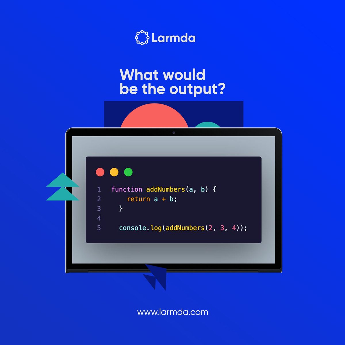 “Test your coding skill, Tell us what will be the output in the comment section !👇🏼👇🏼👇🏼”

#larmda #Tech2024 #code