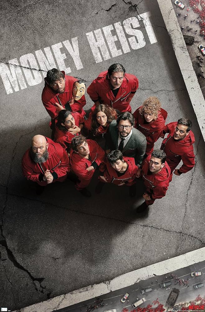 If you haven't already I suggest you watch LA Casa De Papel or Money Heist!!! You wont be disappointed 🙂‍↕️

#moneyheist #Netflix
#netflixandchill #drama #series #Money #Heist