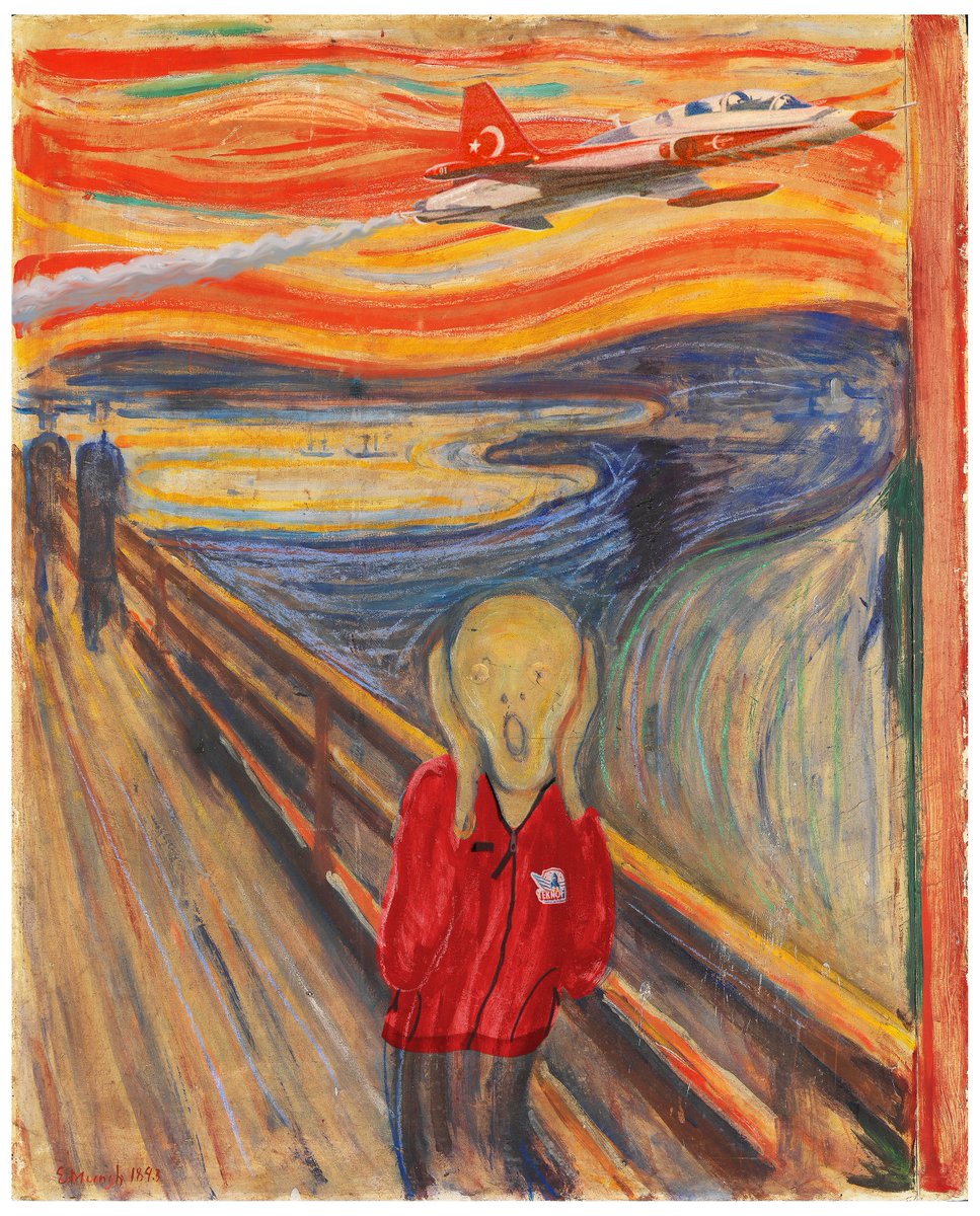 🎨 #TEKNOFEST Futuristic Art 🚀

🧑‍🎨 Edvard Munch - Skrik (Scream)
