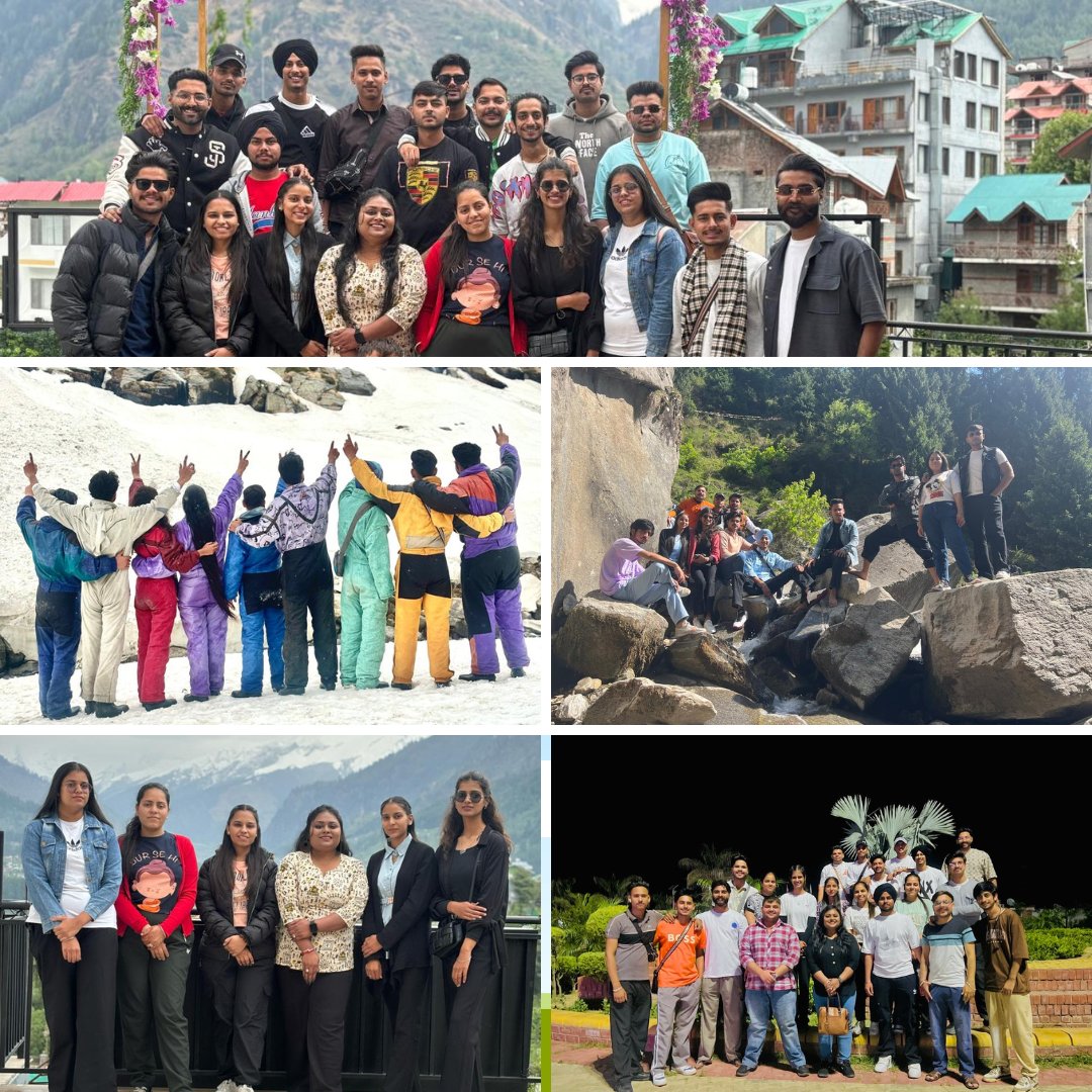 #GNAUniversity School of #Hospitality organized educational #tour to Manali, Himachal Pradesh proved to be a transformative #experience for the students that embarked on a #journey of exploration, learning, and personal growth in one of India's most scenic destinations.