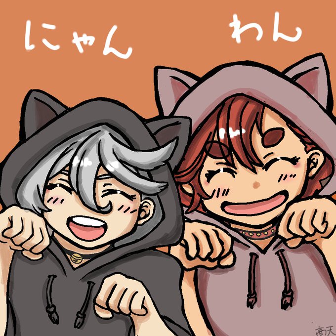 「cat hood」 illustration images(Latest)