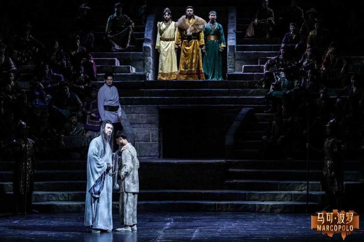 GlobalDiscover4's tweet photo. The #Guangzhou Opera House's original opera "Marco Polo" will be performed on May 3 and 4!
Featuring renowned singers such as Wang Kai, Zhou Fan and Wang Yunpeng, the performance will be conducted by rising international conductor Qian Junping, in collaboration with the #Macao Orchestra, the Chorus of the Central Conservatory of Music and the Youth Dance Troupe of South China University of Technology.
@Cao_Li_CHN @CHNembinSudan