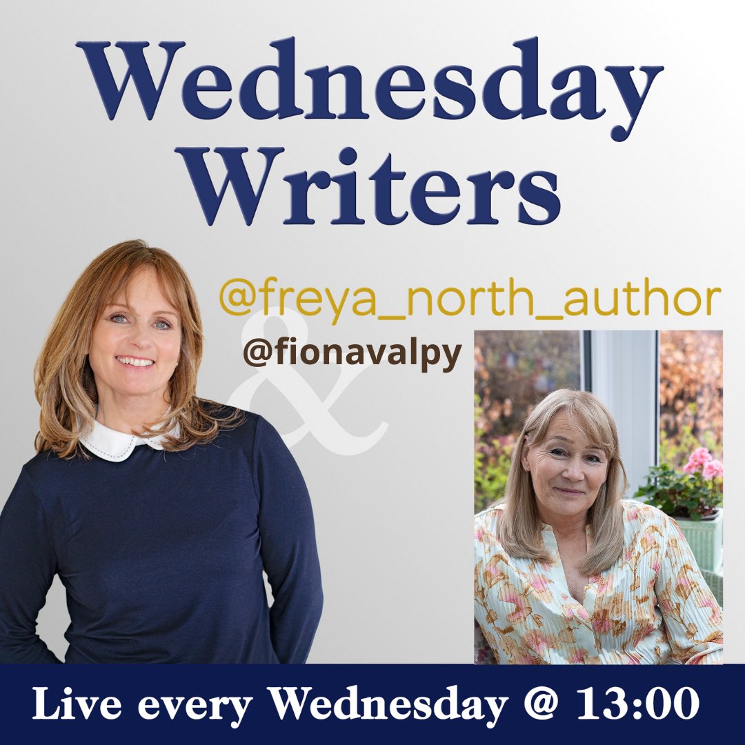 Today, over on Insta at 1 pm, I will be chatting all things writing with the fabulous, best selling @FionaValpy 
#WednesdayWriters #amwriting #AuthorsOfTwitter #amwritingfiction