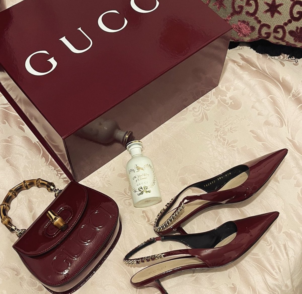 cherry red gucci