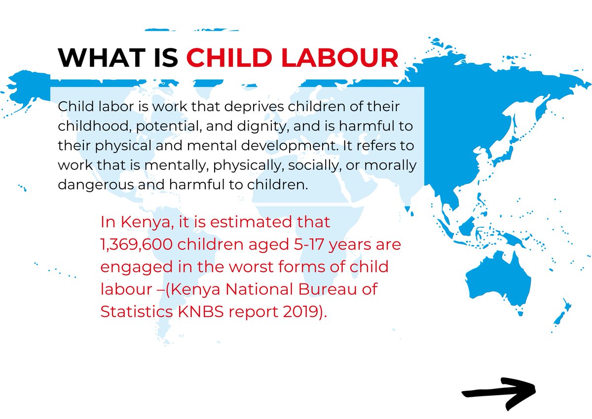 The consequences of child labour are significant, beyond physical, social and mental harm, cases of death have been reported. It can also lead to slavery and sexual or economic exploitation. 
#InternationalLabourDay #InternationalWorkersDay 
#endchildlabour