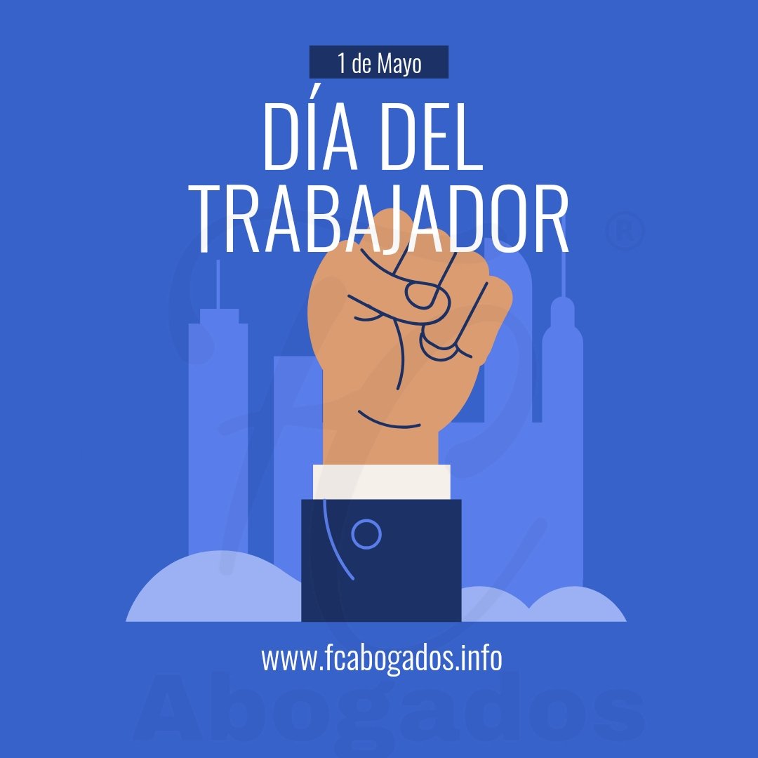 FdezCriado's tweet photo. #1deMayo #diadeltrabajador
------
👉 Desde FC ABOGADOS celebramos este día con un merecido #diadedescanso 👏
------
👉 Sí tienes problemas jurídicos, el resto de los días estamos a tu disposición en https://t.co/G4tcTprzVv ℹ️
-----
#abogadossevilla #fcabogados #abogados https://t.co/8ib8zzzaqi