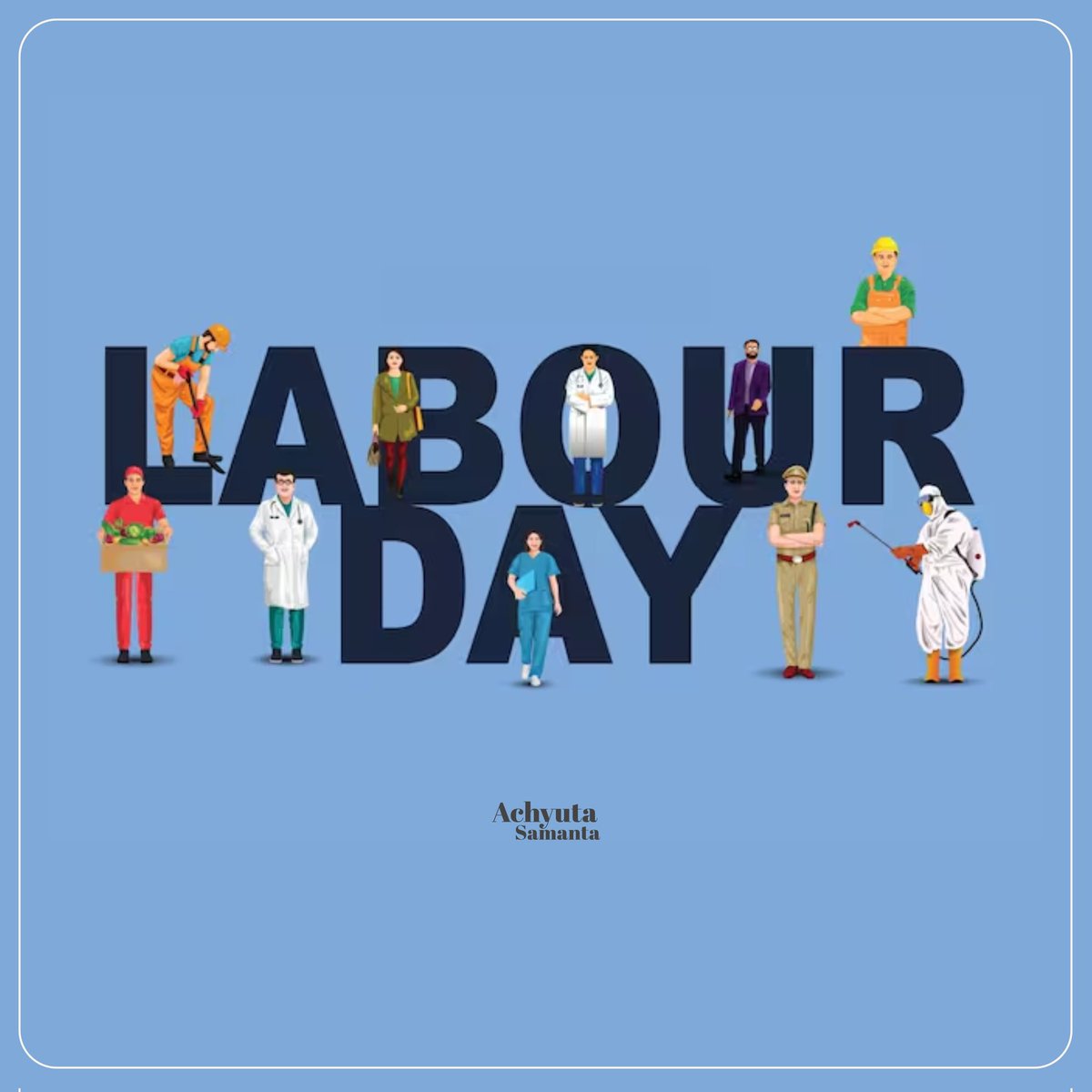 On this Labour Day, let us salute the hard work & dedication of every worker who contributes to building a better future. Their tireless efforts & commitment are the foundation of progress & prosperity. Let's honour & appreciate their invaluable contributions to society.