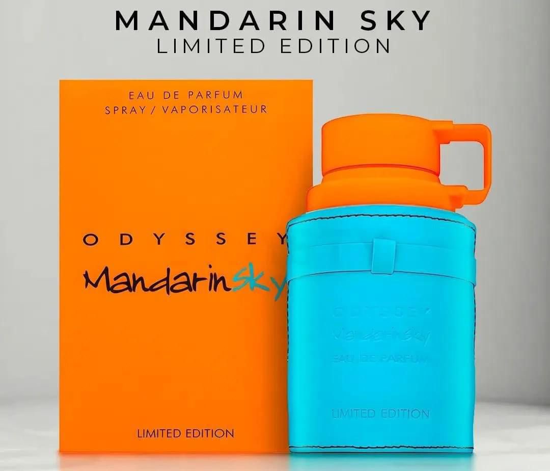 Mandarin Sky Limited Edition Perfect for Men with class Turn heads with this perfume Price:#35,000 Kindly send a DM to order