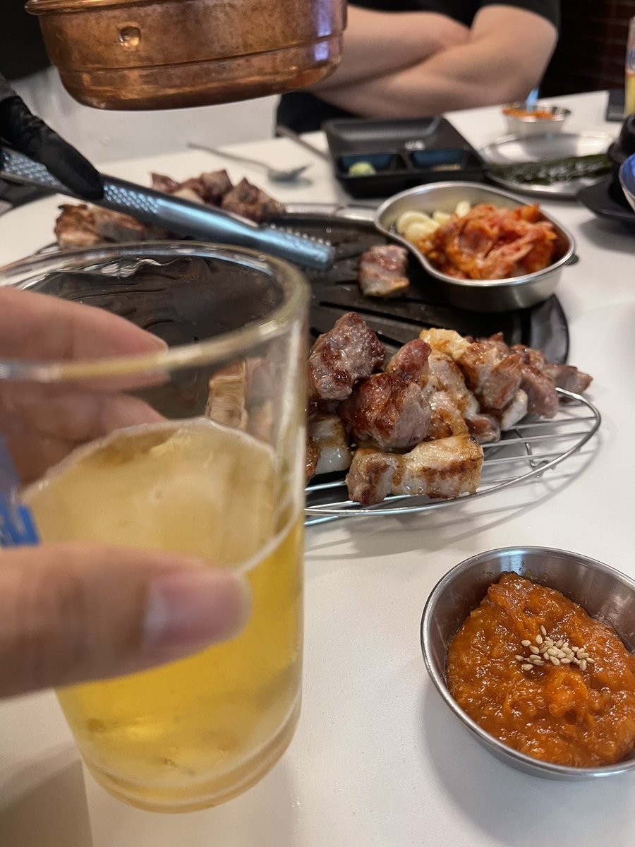 한국식 돼지고기 먹어봤나요? #kfood #Porkbelly