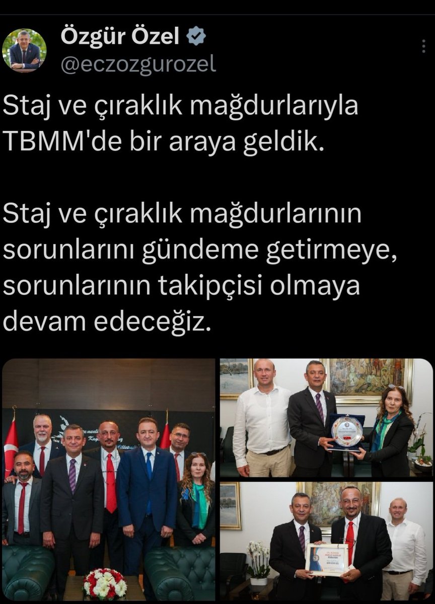 Adalet yok❗️✍️
@Fatih4346845322
@caebru472
@papatya_ema
@gulsenuysal 
@selcukem
@YASNEK16
@SharpDuster
@dursunduran34
@BLADE_AYHAN
@FilizAkpinar44
@AsiyeAkcayy
@Nesrinz84165506
@S2Gmustafa007
@ibrahim13031978
@yavuznal1
Emek Kutsaldır  #ÇırakStajyer1MayıstaSahada