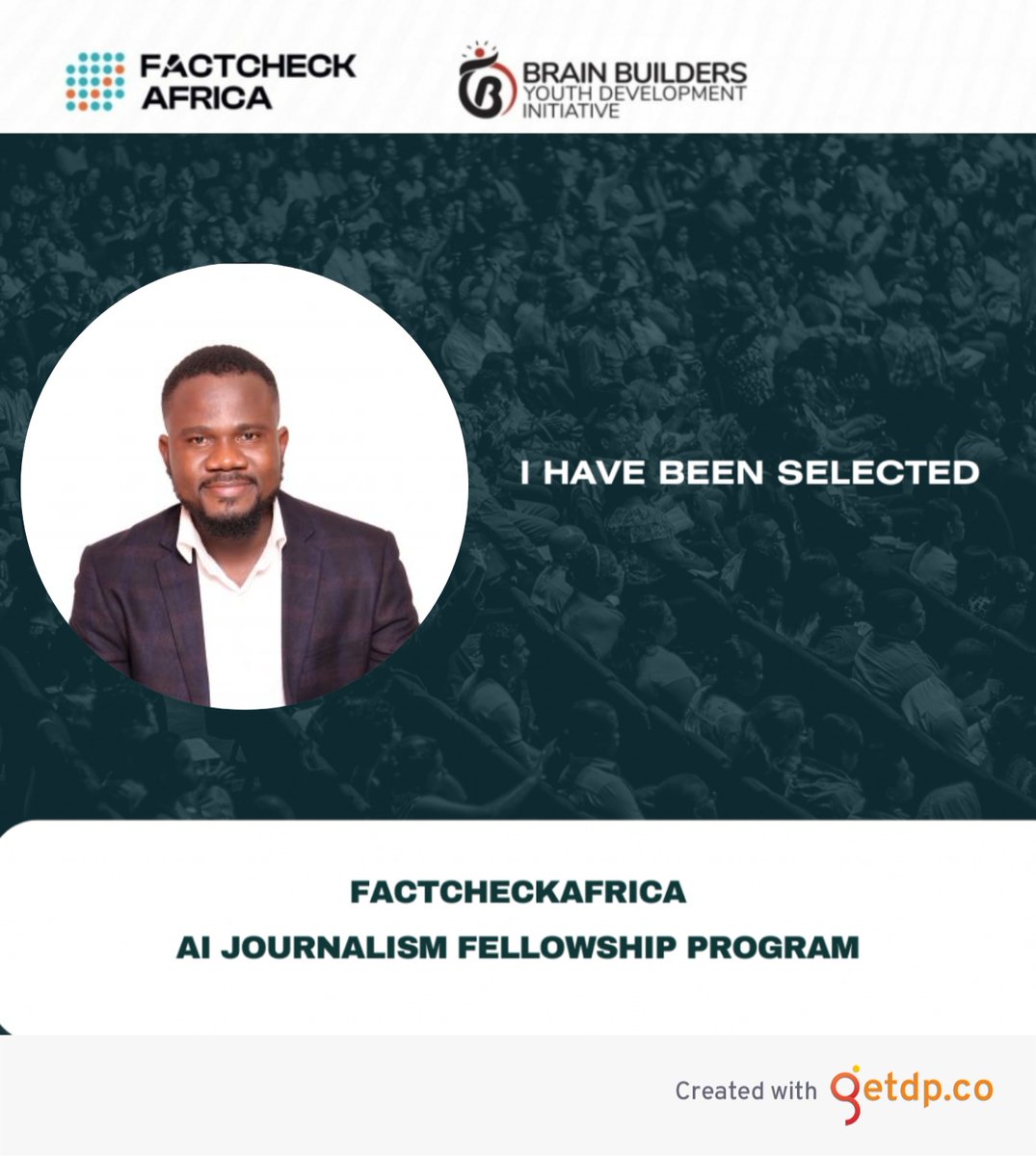 Thrilled to announce that I've been accepted into the FactCheckAfrica AI Journalism Fellowship Program! Excited to explore the world of AI in journalism. @FactC_Africa @BrainBuilders01
#AIJournalismFellowship  #JournalismAI #MediaInnovation #FactCheckAfrica.