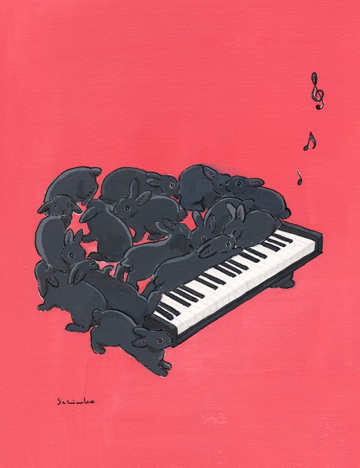 「piano」 illustration images(Latest)