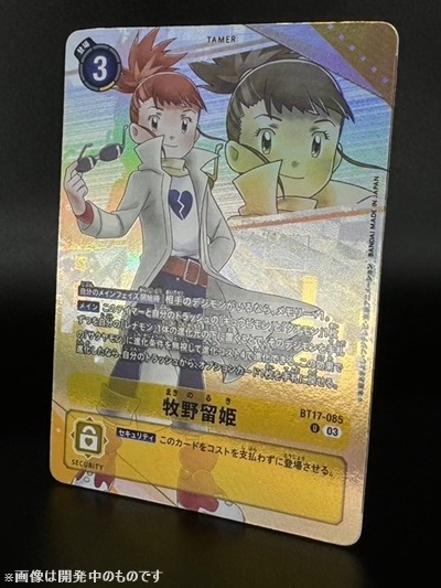 デジモン カード 牧野留姫 パラレル デジタルハザード ARS10点 完美品