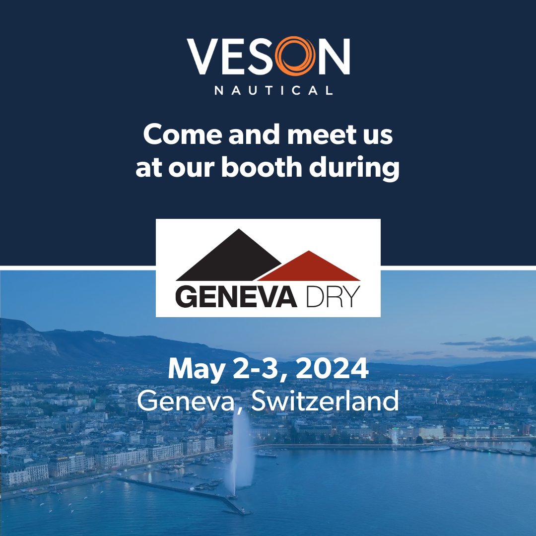 #GenevaDry2024 kicks off this week! Visit booths 3 & 4 from May 2-3 to discuss where the dry bulk market is headed and how our suite of solutions can improve decision-making and agility. See you there! #MaritimeIndustry #Networking #Veson #ShippingSolutions #GlobalTrade
