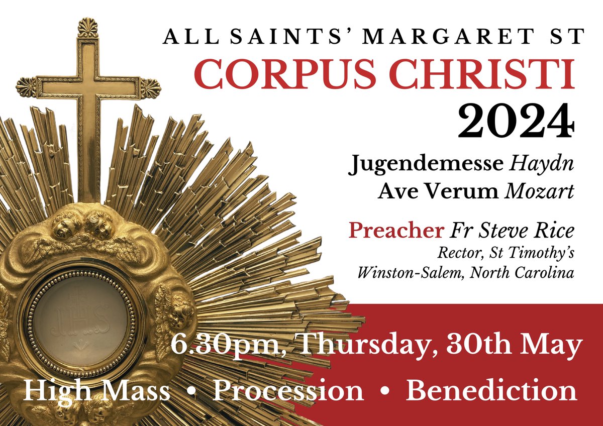 All Saints', Margaret Street tweet media